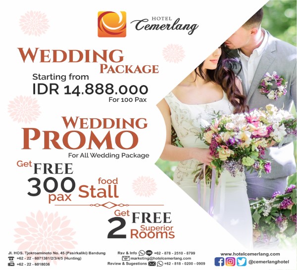 Promo Wedding Package 2019