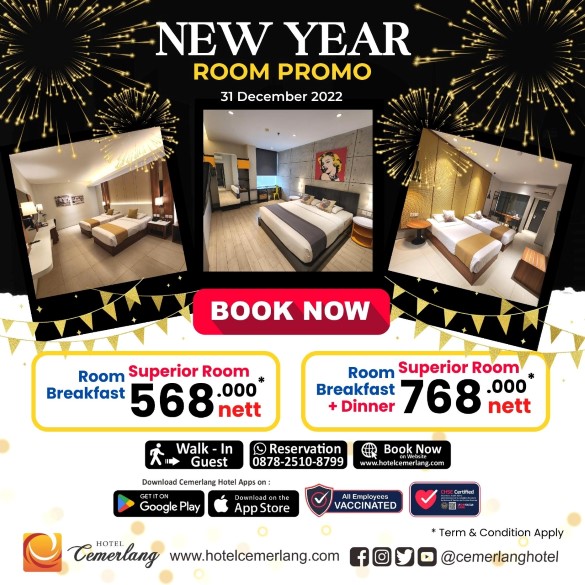 New Year Room Promo